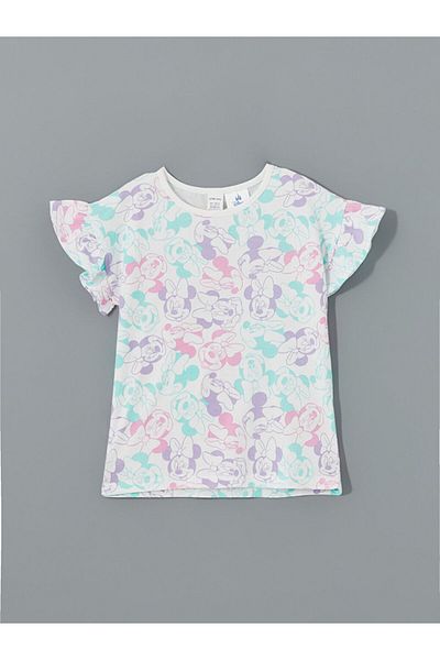 LC Waikiki Lcw Printed Baby Girl T-Shirt and Leggings 2 Pack Fast Fashion