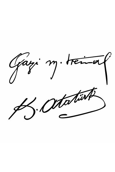 HEDİYENE BAK Gazi Mustafa Kemal Atatürk İmza Araç, Araba, Oto, Motorsiklet, K...