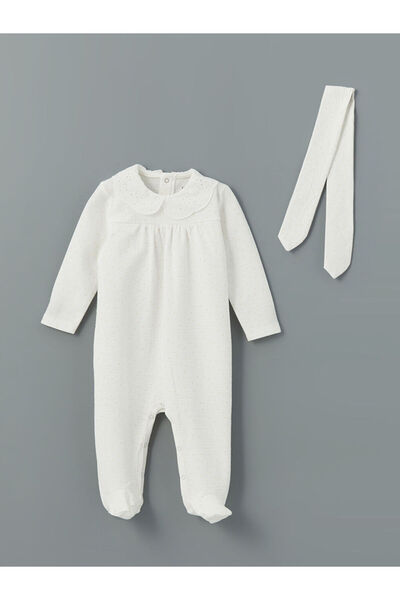 LC Waikiki مجموعة خروج المستشفى للبنات الصغيرات من UZG STORE، مطرزة بياقة روب...