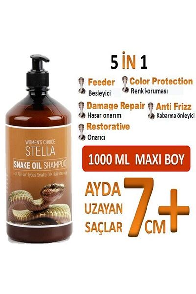 Stella 1000 Ml Snake Oil Shampoo