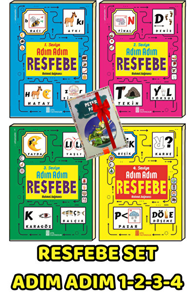 Ata Yayıncılık Ata Adım Adım Resfebe Seti (seviye 1-2-3-4)