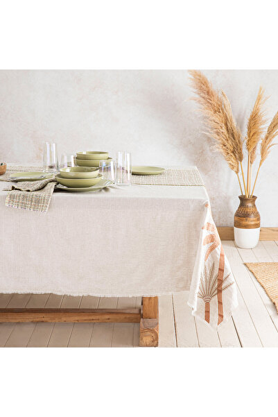 Chakra Nomade Masa Örtüsü 160x320 cm Natural