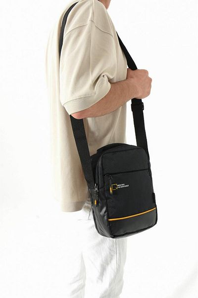 Baginn Geantă Messenger pentru bărbați, cu mâna de 23*14 cm, geantă de umăr cu curea încrucișată Mega Bag