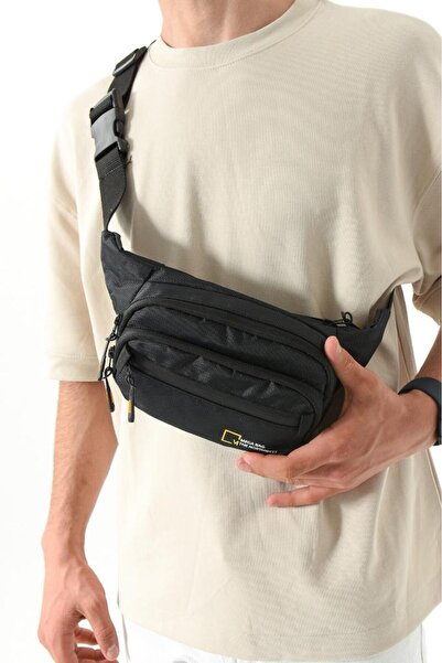 H&D COLLECTİON حقيبة خصر للرجال متعددة الجيوب، حقيبة كتف مجانية، حقيبة عملية،...