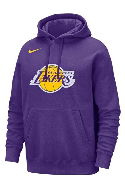 Nike Los Angeles Lakers Nba Men's Basketball Sweatshirt Dx9997 Men's Hooded S...