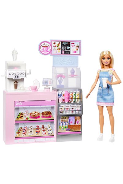 mattel Barbie Nin Kahve Dükkanı Oyun Seti
