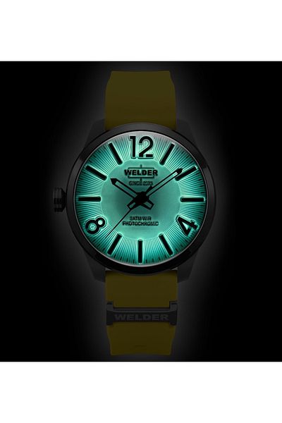 Welder ساعة يد WWRL1004 (46 ملم) بإضاءة LED