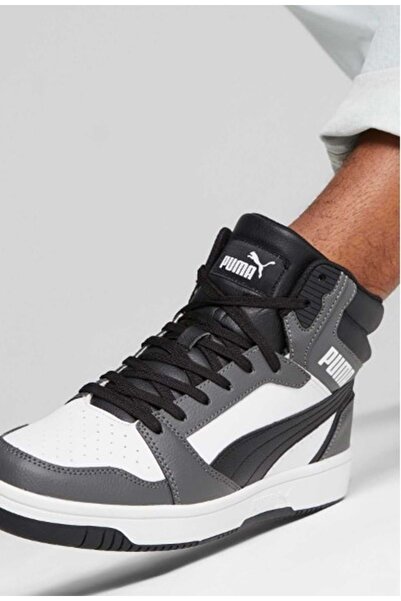 Puma Rebound V6 39232603 Кросівки унісекс білий/чорний