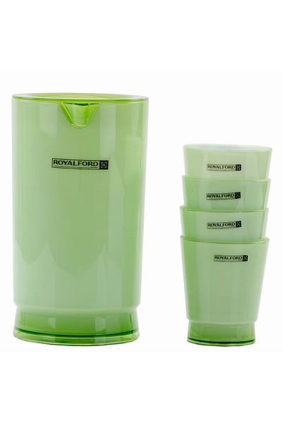 ROYALFORD Rf4193 Water Jug With Glasses 2l Assorted Colors