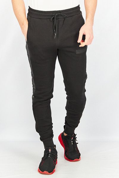 Puma x Batman Men Sportswear Fit Drawstring Outdoor Track Pants, Black