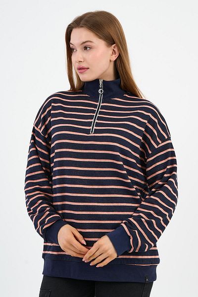 ALEXANDERGARDI Hanorac cu fermoar cu guler vertical (UNX-00247-WN)