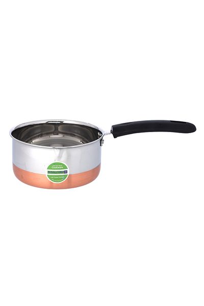 ROYALFORD Saucepan 17 CM - Stainless Steel with Copper Base