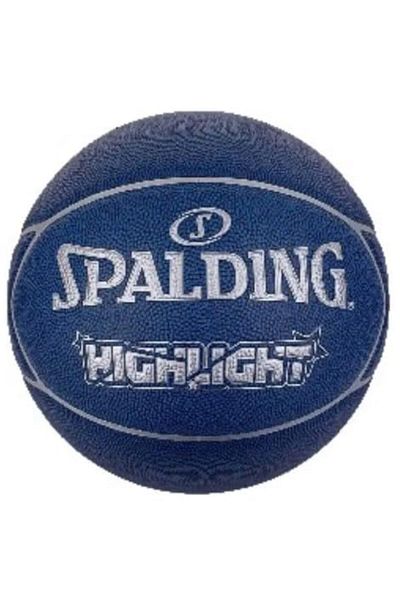 SPALDING Progrip Spld Highlight Comp Basketball | Blue/silver | Size 7 | Ultimate Performance For All Courts