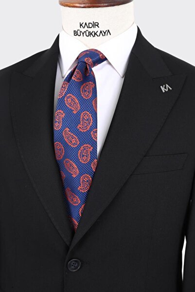 Kadir Büyükkaya İki Düğmeli Kırlangıç Yaka Erkek Takım Elbise-KAX1395S