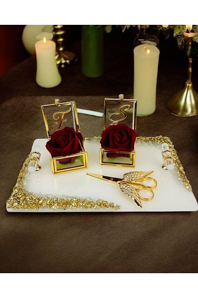 CyzHome Spark Epoxy Promise Engagement Tray