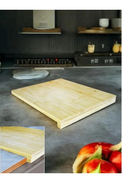 Bayev Bamboo 40X34 Countertop Rectangular Cutting Board 700619