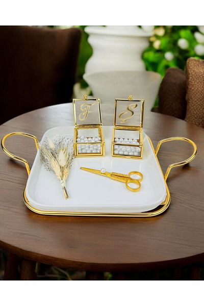 CyzHome Endless Porcelain Engagement Tray