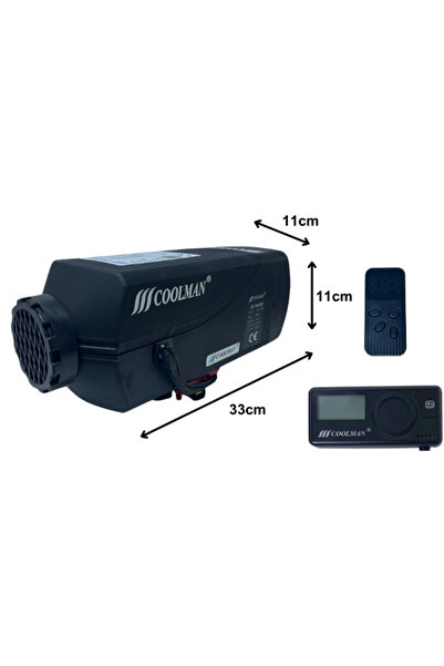 Cool man Webasto Tipi Eko Paket Dizel Isıtıcı 2.8 kW (12-24V)