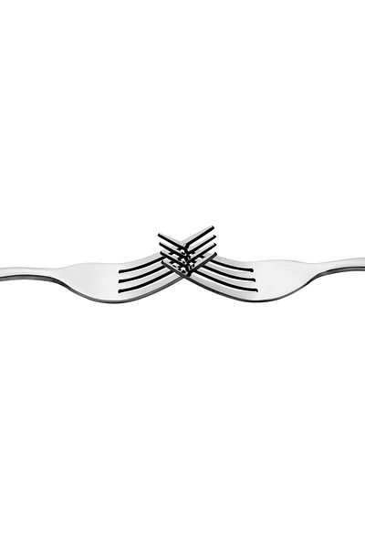 ROYALFORD RF8670 Table Fork, 2Pcs - Stainless Steel Material