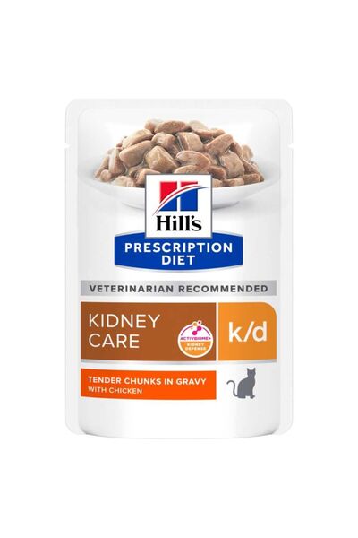 Hill's Hills Prescription Diet Kidney Care k/d Tavuklu Kedi Konservesi 85 gr ...