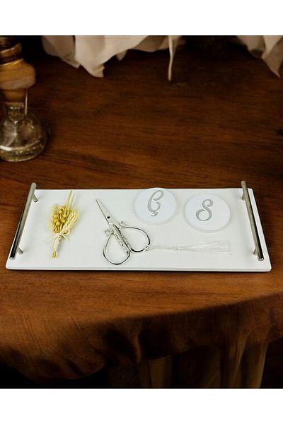 CyzHome Tranquility Marble Promise Tray
