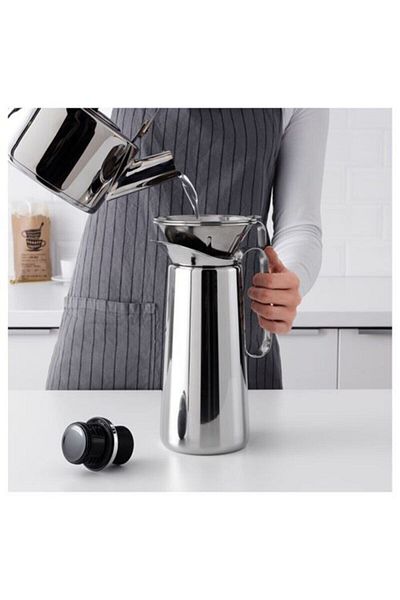 IKEA Stainless Steel Coffee Set - Overlay Filter