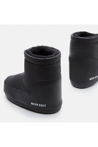 MOON BOOT Women/Girls Snow Boots 14094100 -001 Icon Low Nolace Rubber Black