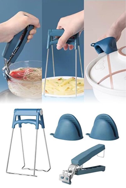 DEMPOWER Yüksek Isıya Dayanıklı Tabak Tencere Tutma Aparatları