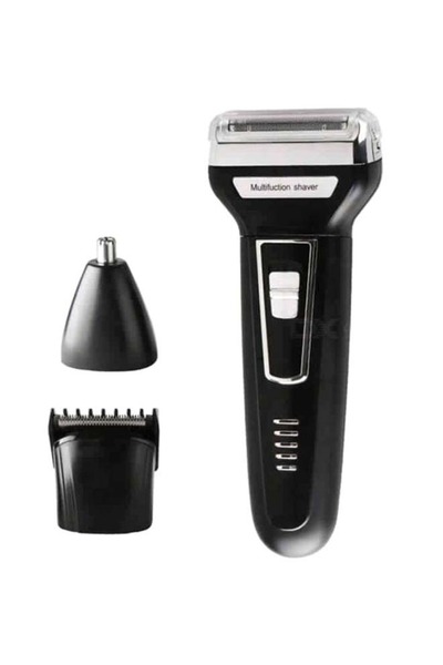 PROYOKO ماكينة حلاقة الشعر الجافة للرجال باللون الأسود