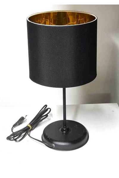 TEKAY AYDINLATMA Black Gold Chandelier Lampshade Set