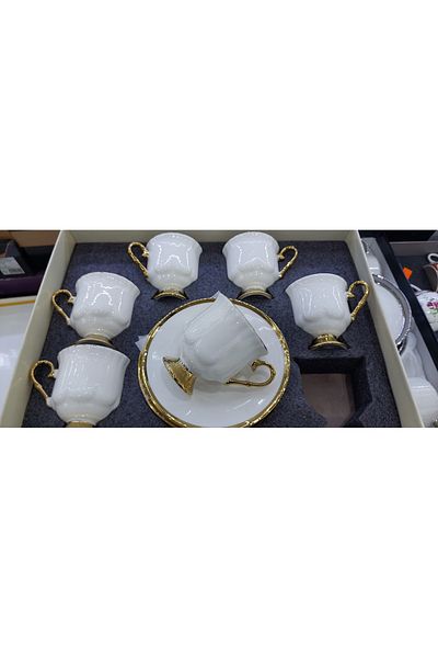 Paçi Laila Gold Cup Set 6 Seater