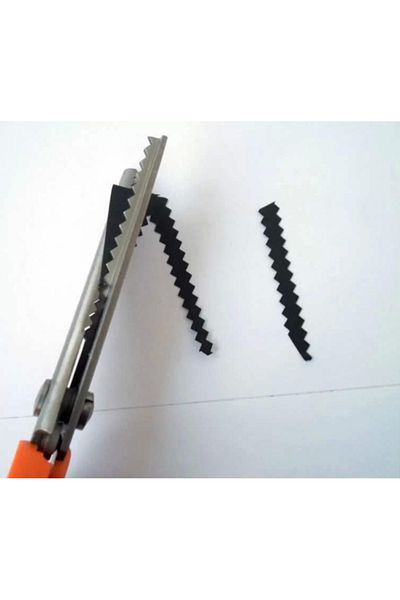 Toptan Bulurum Overlapped Zig Zag Scissors