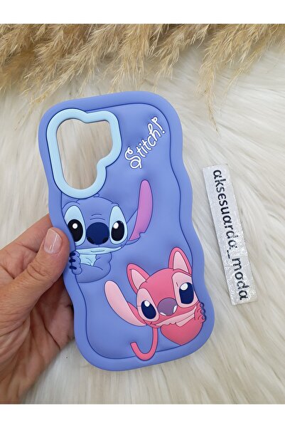 Aksesuarda Moda XIAOMI POCO C65 متوافق مع غطاء حافظة سيليكون فاخر من السيليكون متوافق مع ستيتش ديزني ليلو أند ستيتش