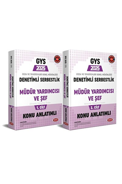 Data Yayınları Gys Ceza Ve Tevkifevleri Şeflik Ve Denetimli Serbestlik Müdür ...
