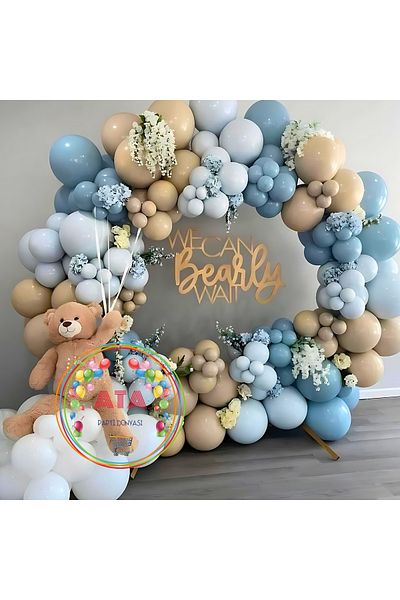 Ata Parti Dünyası ^^ Birthday Concept Balloon Chain Party Set