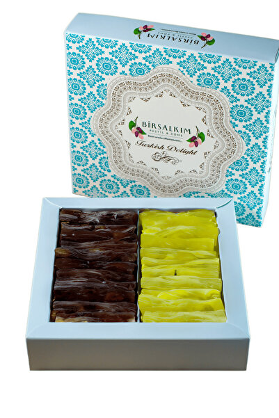 Birsalkım 200 جرام من حشوة الفول السوداني - خالية من الجلوكوز والمواد الحافظة المختلطة (مع الليمون والكمثرى)