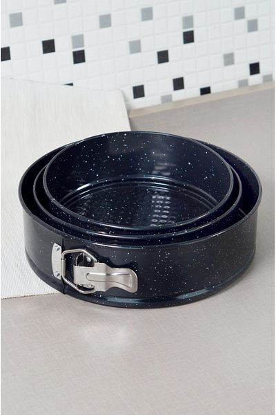 Bayev Set of 3 18X20X24 cm Clamped Cake Molds 201331