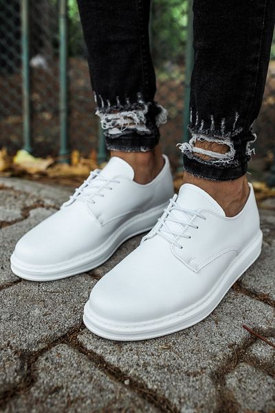 Chekich CBT CH003 Pelle Classica - Men's White Shoes