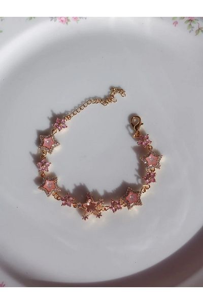 Reorah Collection Star Blossom Bracelet - Floral Star Bracelet