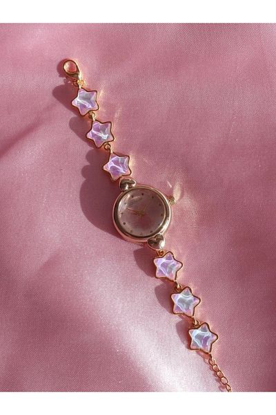 Reorah Collection Stellar Glow Watch - Pink Glow Star Watch