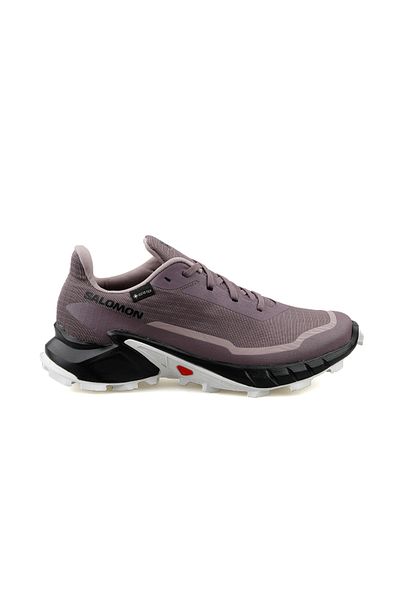 Salomon Alphacross 5 Plum Gore-Tex Waterproof Outdoor Trekking Running Shoes