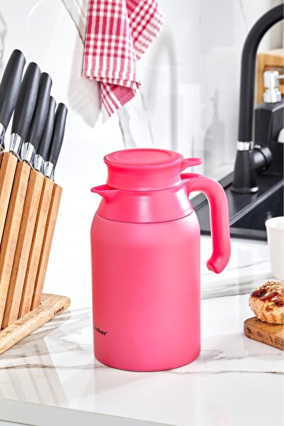 Cooker 2 Litre Çift Kat Renkli Paslanmaz Çelik Termos ( Piknik Kamp Outdoor O...