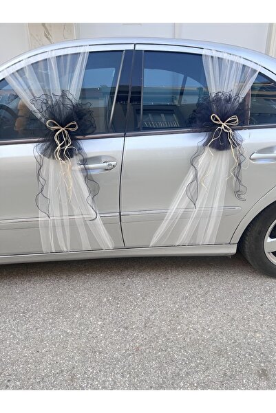 ecrin tuhafiye hobi Pratik Düğün Arabası Süsleme Seti - Gelin Arabası Süsü - Konvoy Süsü