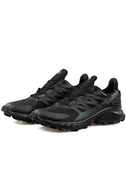 Salomon Supercross 4 Gore-Tex Su Geçirmez Koşu Trekking Outdoor Ayakkabısı Siyah