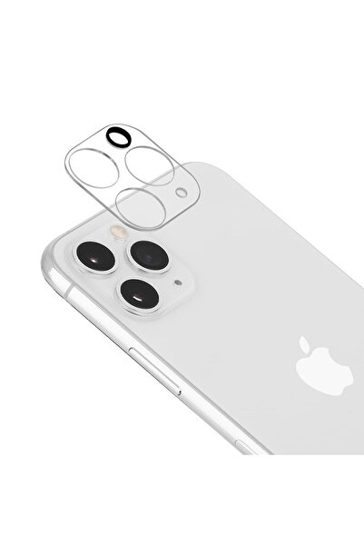 bufalo Iphone 11 Pro Kamera Lens Koruyucu 3d Cam Şeffaf Tam Kaplama