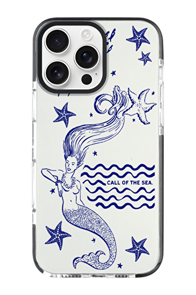 shoptocase حافظة هاتف آيفون 16 برو ماكس بنمط حورية البحر