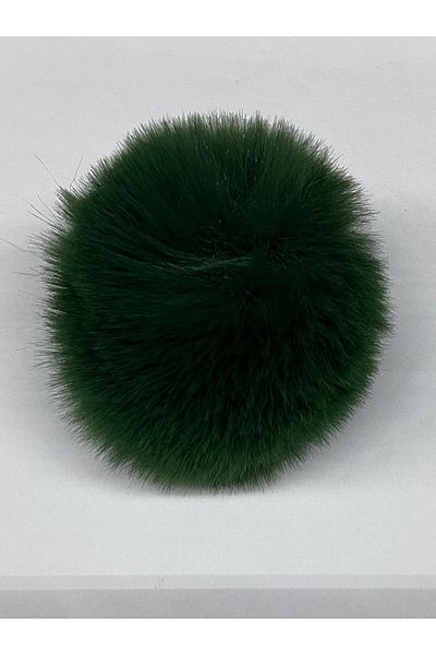 karantuhafiye 7 cm Dark Green Pompon / Soft Pompon