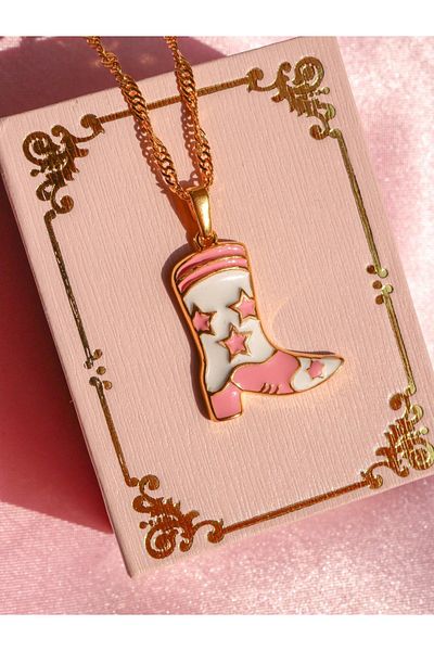 Reorah Collection Cowboy Boots/Boots Necklace