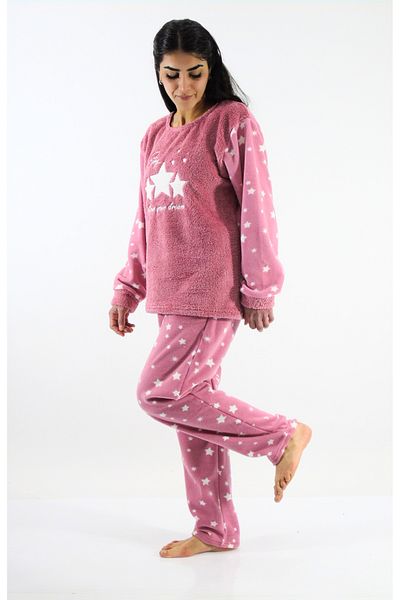 mefa Set de pijamale din lână cu model de stele