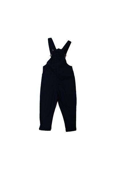 CNS Concept Dark Blue Denim Slim Fit Bear Salopette